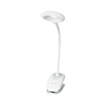 Lámpara escritorio LED 4 W recargable c/clip