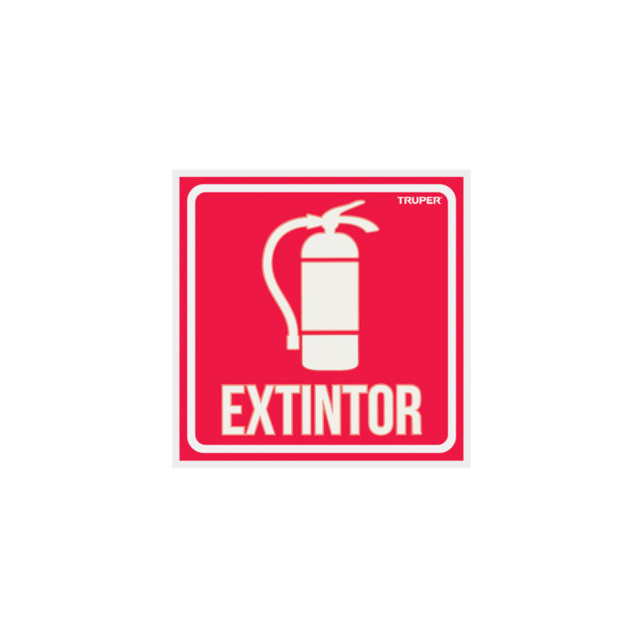 Letrero de señalización "EXTINTOR"