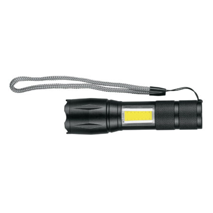 Linterna de 1 LED 270 lm con luz de emergencia