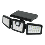 Luminario Solar LED 7 W con sensor de movimiento