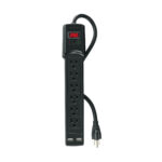 Multicontacto 16 AWG 6 entradas 2 ptos. USB sup. 150J