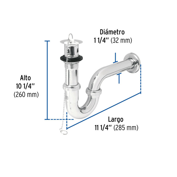 tapón y cadena