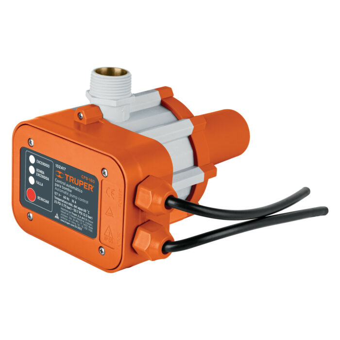Control automático de presión de bombas para agua