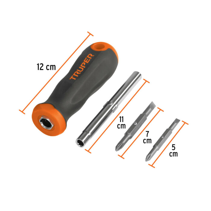 Desarmador 2 puntas dobles y barra con 2 cajas hexagonales desarmador 2 puntas dobles y barra con 2 cajas hexagonalesdt 4 856