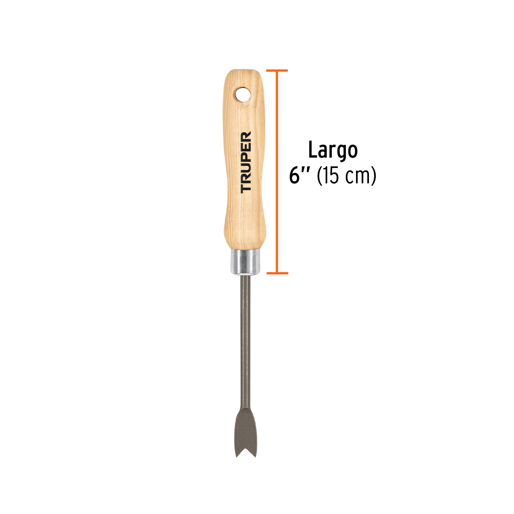mango de 6"