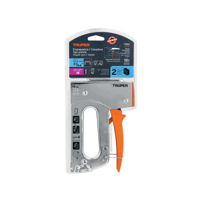 Engrapadora / clavadora tipo pistola, Truper engrapadora clavadora tipo pistola truperet 50 c31