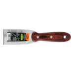 Espátula 2" acero inoxidable con mango de madera