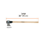 mango de madera 36"