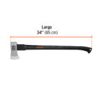 mango fibra de vidrio 34"