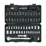 Juego de 60 herramientas 1/4" y 3/8" para mecánico
