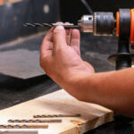 concreto y madera