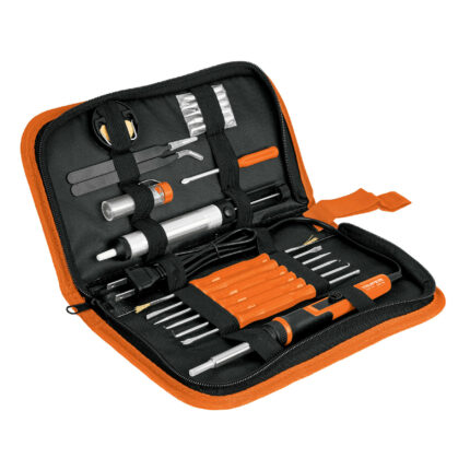 Kit soldadura electrónica con cautín de 25 W