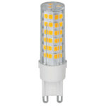 Lámpara de LED tipo cápsula 4 W base G9 luz cálida