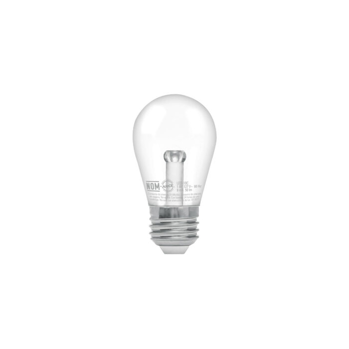 Lámpara LED S14 sin filamento 1 W luz cálida