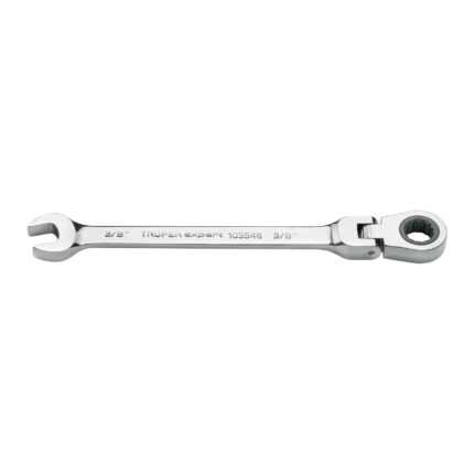 Llave combinada con matraca 3/8" flexible