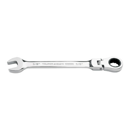 Llave combinada con matraca 5/8" flexible