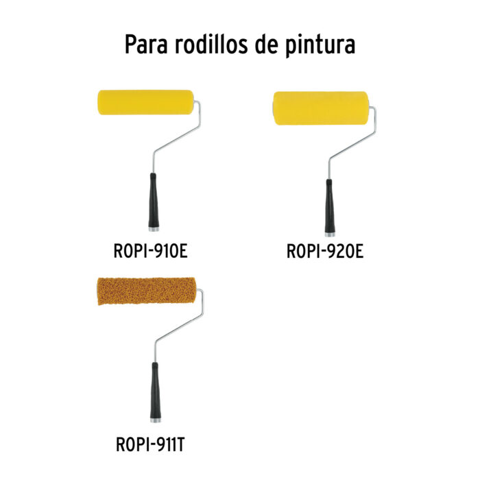 Maneral reforzado de 9" con jaula para rodillo, Truper maneral reforzado de 9 con jaula para rodillo trupermaja 9x 270