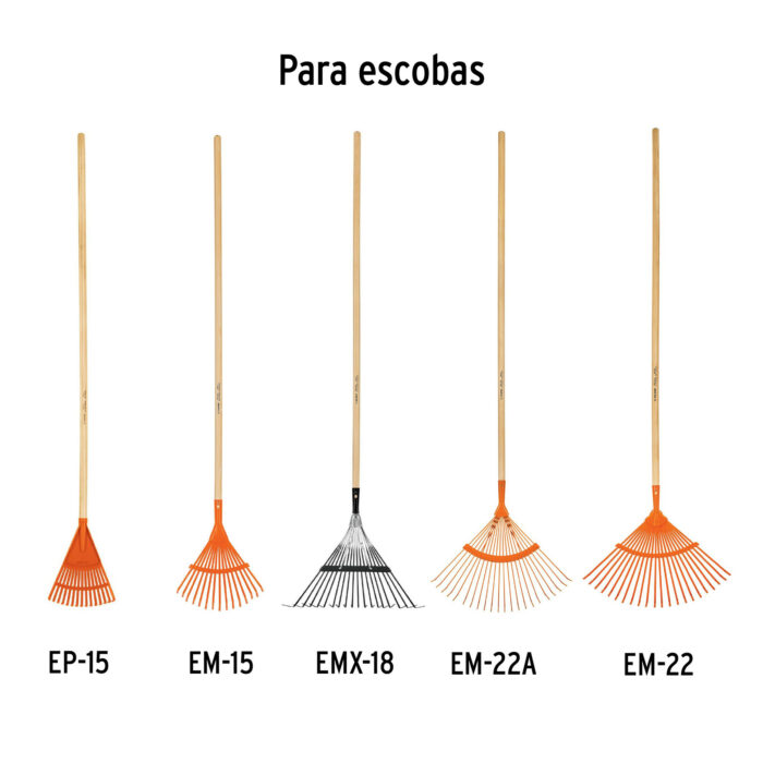 para escoba de jardín