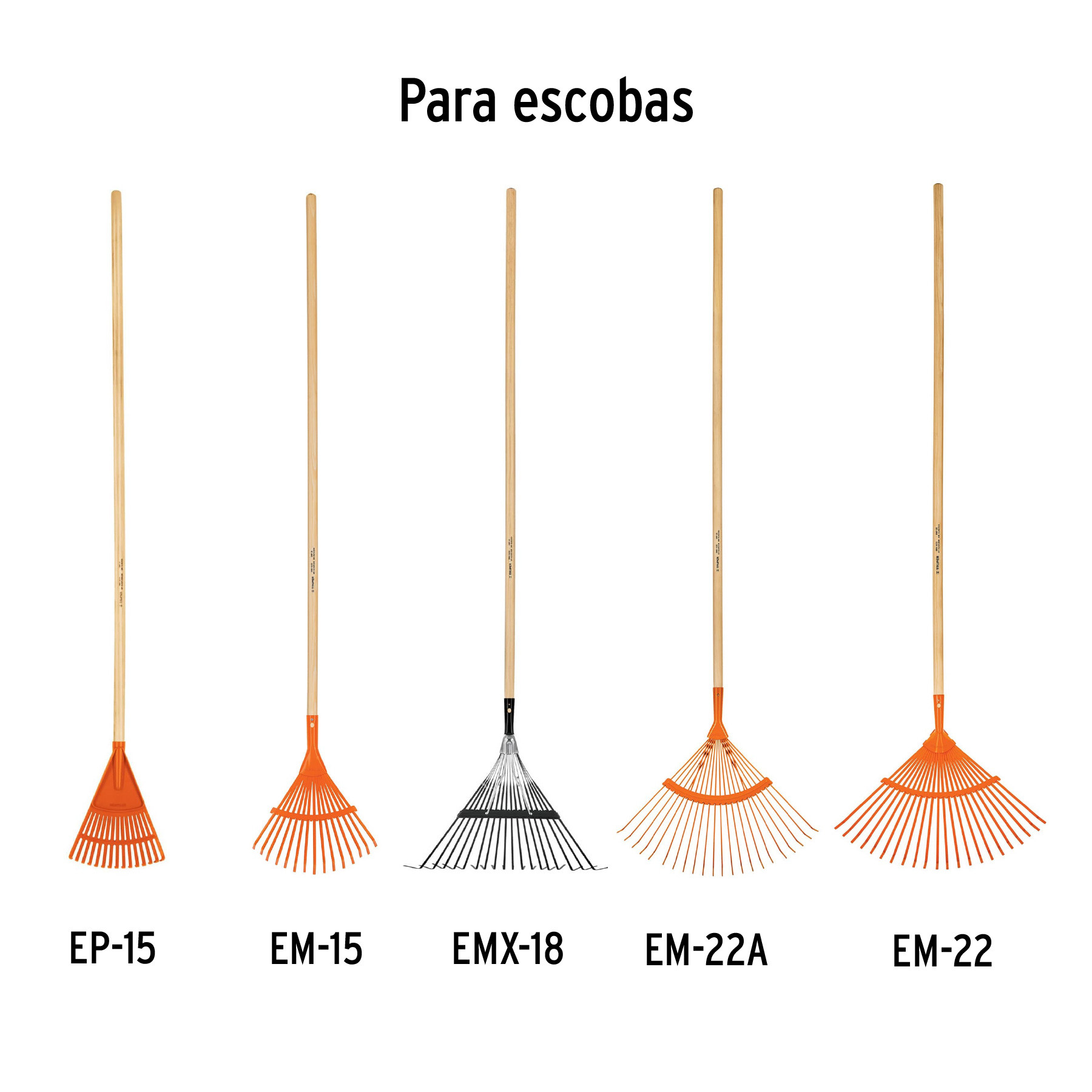 para escoba de jardín