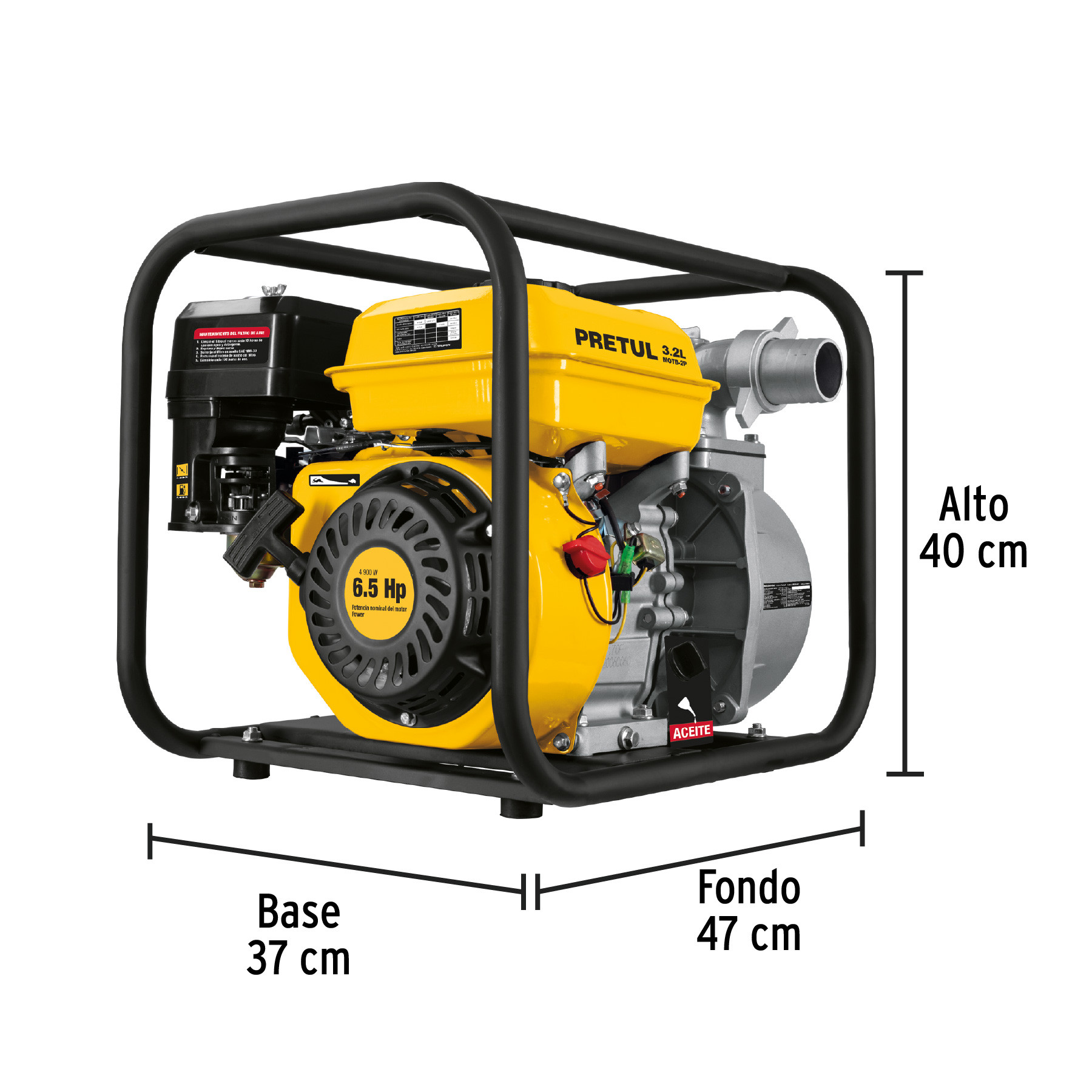 gas. 6-1/2HP