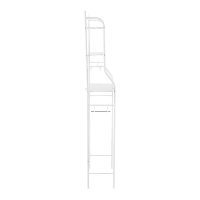 Mueble organizador blanco para baño con 3 repisas, Foset mueble organizador blanco para ba o con 3 repisas fosetowc 3 30c