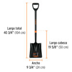 puño "Y" mango fibra de vidrio