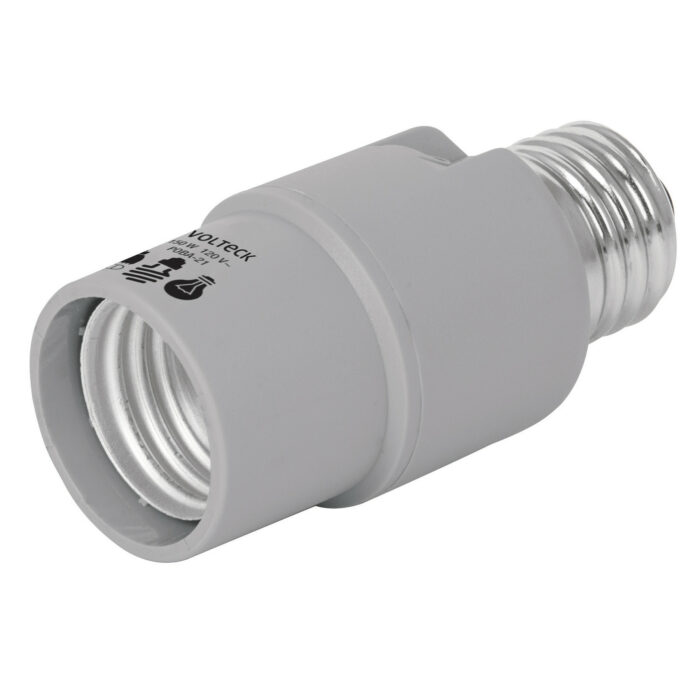 Portalámpara con sensor de luz