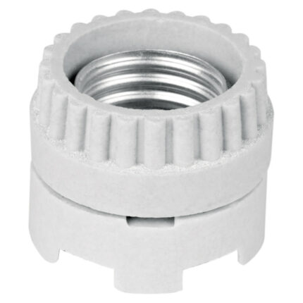 Portalámpara de porcelana