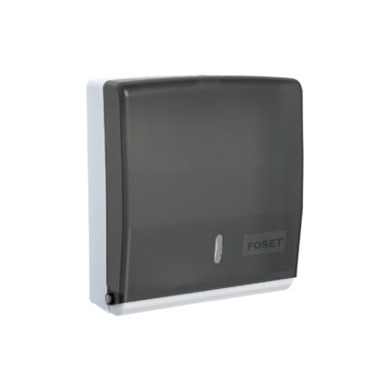 Dispensador de ABS para toallas de papel, humo, Foset