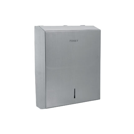Dispensador de acero inox. para toallas de papel, Foset