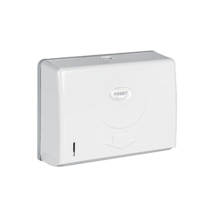 Dispensador junior p/toallas de papel, blanco, Foset Basic