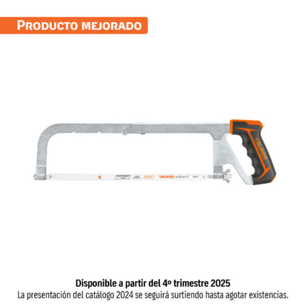 Arco 12" profesional ajustable de solera para segueta