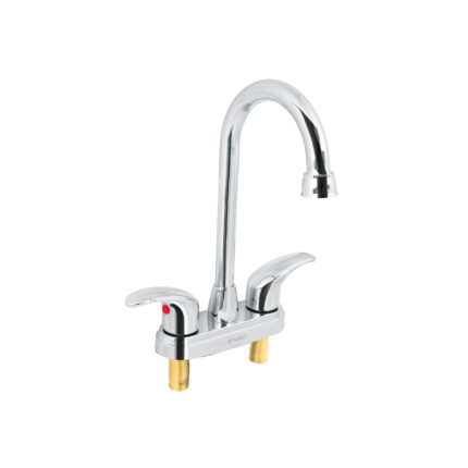 Mezcladora lavabo 4" cromo, tipo bar, palanca, AQUA