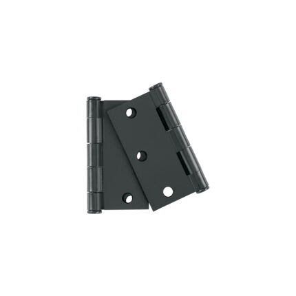 Bolsa c/2 bisagras cuadradas 3" negro