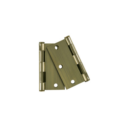 Bolsa c/2 bisagra cuadrada 3-1/2"antiguo