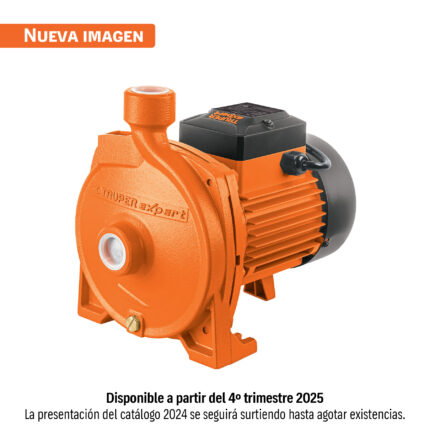 Bomba centrífuga para agua modelo europeo, 1/2 HP, EXPERT