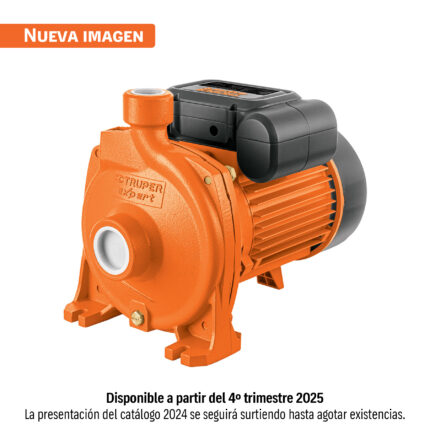 Bomba centrífuga para agua modelo europeo, 2 HP, EXPERT