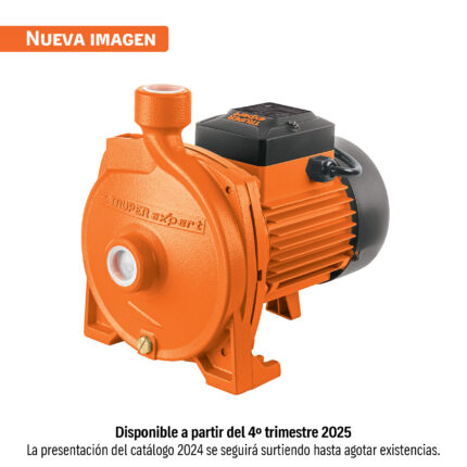 Bomba centrífuga para agua modelo europeo, 3/4 HP, EXPERT