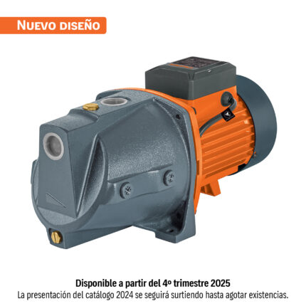 Bomba eléctrica tipo jet para agua, hierro, 1-1/2 HP, Truper