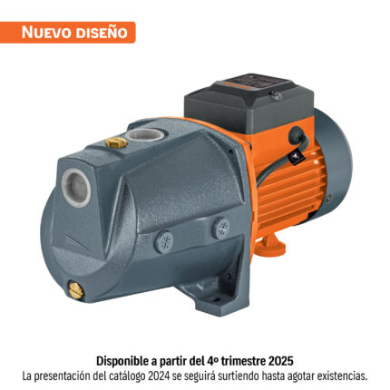 Bomba eléctrica tipo jet para agua, hierro, 1/2 HP, Truper