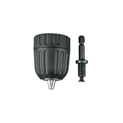 Broquero 3/8" s/llave, c/adaptador Hex 1/4" p/destornillador