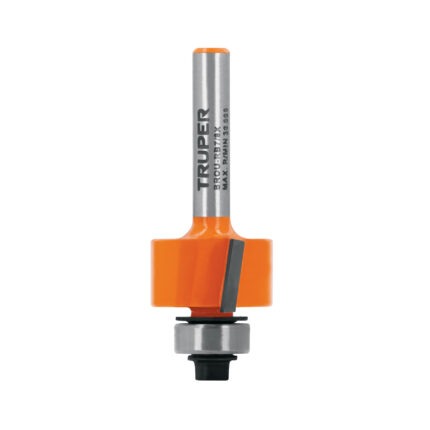 Broca para router, rebajado, 7/8" con balero, Truper