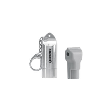 Caja con 100 candados para gancho y 1 llave magnética