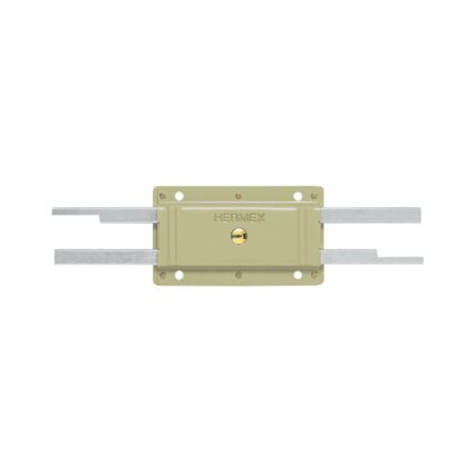 Cerradura doble barra, doble cerrojo, Hermex