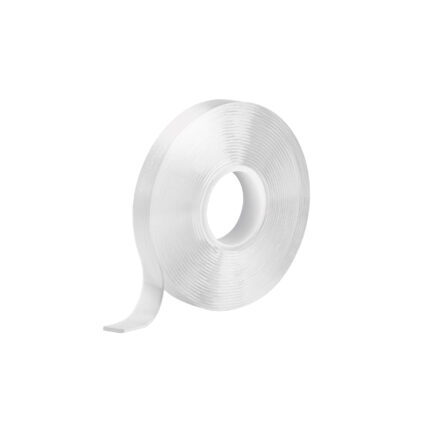 Cinta doble cara reutilizable, transparente 3mx10mm, Truper