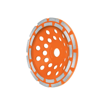 Copa de diamante doble hilera 7" x 7/8", TRUPER