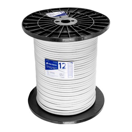 Metro de cordón dúplex 12 AWG, carrete 500 m