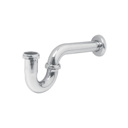 céspol 1-1/4″, sin contra, latón cromo, para lavabo, foset