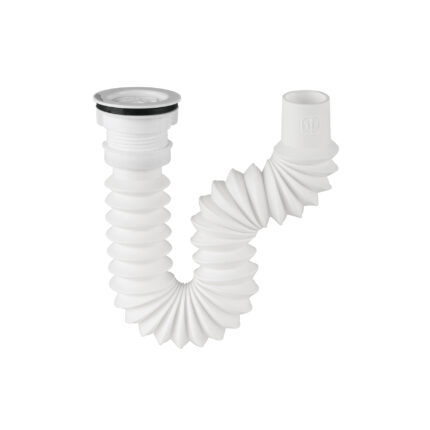 Céspol flexible 1 1/2", contra, polipropileno para fregadero