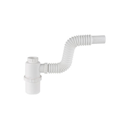 Céspol de bote 1-1/2", s/contra, polipropileno, p/fregadero